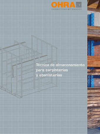 Técnica de almacenamiento para carpinterías y ebanisterías